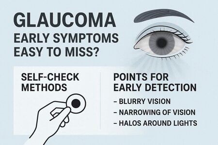 緑内障の初期症状と早期発見のポイント